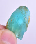 15.5cts GEM BLUE OPAL HIGH QUALITY PERU ROUGH SCENIC MINERAL SPECIMEN OB148