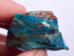 34 Grams GEM BLUE OPAL PERU ROUGH SCENIC SEASCAPE MINERAL SPECIMEN OB131