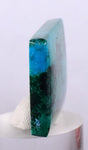 2.9cms CHRYSOCOLLA CABOCHON PERU PARROT WING EILAT STONE JEWELRY PENDANT BB67