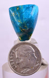 15carats GEM SILICA CHRYSOCOLLA CHALCEDONY PERU FREE FORM QUARTZ BB179
