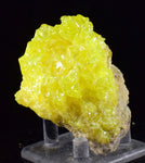 6.5cms SULPHUR NATURAL CRYSTALS BOLIVIA SULFUR POTOSI MINERAL SPECIMEN YB09