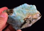 126 Gram AMAZONITE ROUGH PERU HIGH QUALITY MINERAL SPECIMEN NATURAL EB81