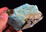 126 Gram AMAZONITE ROUGH PERU HIGH QUALITY MINERAL SPECIMEN NATURAL EB81