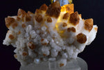 11cms STALACTITE QUARTZ HEMATOID GOETHITE LIMONITE PERU MINERAL SPECIMEN QB83