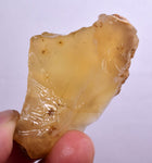 165 grams GEM GOLDEN OPAL PERU TRANSLUCENT SCENIC MINERAL SPECIMEN OB114