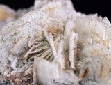 18cms BARITE CRYSTALS SPHALERITE PERU SHINY TRANSLUCENT MINERAL SPCIMEN EB64