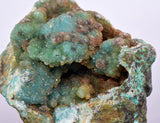 6.8cms DRUZY CHRYSOCOLLA QUARTZ PERU COPPER MINERAL SPECIMEN COLLECTOR DB59