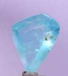 9cts GEM BLUE OPAL SCENIC FACET PERU SEASCAPE PENDANT JEWELRY  B01