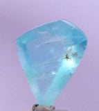 9cts GEM BLUE OPAL SCENIC FACET PERU SEASCAPE PENDANT JEWELRY  B01