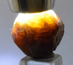1.7cm GARNET GROSSULAR HESSONITE DODECAHEDRON CRYSTALS PERU MINERAL GB21