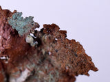 3.4cms NATIVE COPPER PERU CRYSTAL IRON NEW FIND SOME FINE IRIDESCENT IB26