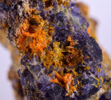4.7cms GEM RARE WULFENITE FLUORITE MIMETITE MINI CRYSTALS ALAMO ARIZONA USA YB33