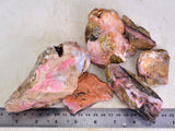 1 Kilogram GEM PINK OPAL PERU ROUGH TRANSLUCENT CORAL COLOR PB97