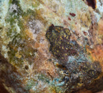 9.5cms DRUZY CHRYSOCOLLA ATACAMITE MALACHITE QUARTZ CRYSTALS LILY MINE PERU DB78