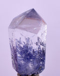 1.5CARATS BLUE DUMORTIERITE IN QUARTZ POLISHED ACICULAR PENDANT SPECIMEN UB151