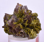 3.6cms PREMIUM EPIDOTE AXINITE CRYSTALS PERU AESTHETIC COLLECTOR CB136