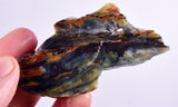 44 grams GEM BLUE OPAL PERU SLAB SCENIC SEASCAPE MINERAL SPECIMEN OB111