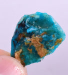 9carats GEM SILICA CHRYSOCOLLA CHALCEDONY PERU HIGH YIELD NEW FIND ROUGH SB78