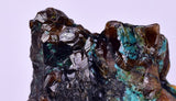 5cms  GEM GARNET CHRYSOCOLLA CRYSTALS PERU SHINY SHARP RARE GB66