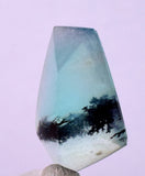 4.5cts GEM SKY BLUE OPAL FACETED PERU SHINY CLEAR JEWELRY OLD STOCK  BB93