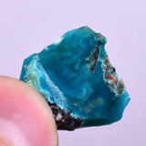 390 carat GEM SILICA CHRYSOCOLLA CHALCEDONY PERU HIGH YIELD ROUGH SB102
