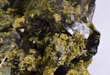 19cms EPIDOTE CRYSTALS PERU MINERAL SPECIMEN COLLECTOR  CB173