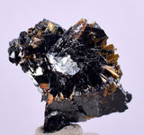 1.8cms GOLDEN RUTILE HEMATITE SPRAY NEEDLES CRYSTALS TITANIUM BAHIA BRAZIL  XB05