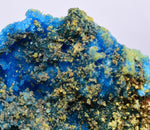 6.9cms CHALCANTHITE MELANTERITE ROMERITE ALUNOGEN PERU NATURAL  CRYSTALS FB74