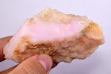 97 grams GEM PINK OPAL PERU ROUGH ANGEL SKIN TRANSLUCENT CORAL COLOR PB66