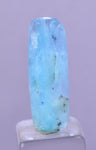 4ct GEM BLUE OPAL SCENIC CABOCHON PERU SEASCAPE PENDANT JEWELRY BB349