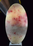 30.5carats GEM RED THULITE SCAPOLITE MARIALITE CLINOZOISITE PERU CABOCHON BB217