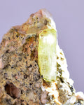 3.5cms YELLOW APATITE CRYSTALS IMILCHIL MOROCCO MINERAL SPECIMEN AB235