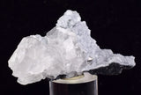 7.3cms DRUZY QUARTZ SHINY CALCITE NATURAL CRYSTAL PERU MINERAL SPECIMEN QB46