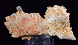 8.7cms LIMONITE IN SELENITE CRYSTAL COLLECTOR PERU MINERAL SPECIMEN TB107