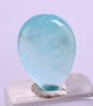1ct GEM BLUE OPAL SCENIC CABOCHON PERU SEASCAPE PENDANT JEWELRY BB351