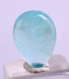 1ct GEM BLUE OPAL SCENIC CABOCHON PERU SEASCAPE PENDANT JEWELRY BB351