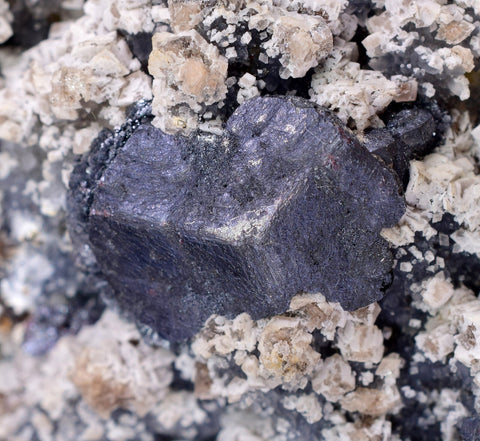 15cms PROUSTITE ACANTHITE SILVER PERU TRANSLUCENT FACET UCHUCCHACUA MINE HB86