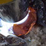 20 cms SPHALERITE BARITE QUARTZ GEM PERU CRYSTALS DISPLAY OR TO CUT IT MB106