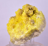 7.7cms SULPHUR NATURAL CRYSTALS BOLIVIA SULFUR POTOSI MINERAL SPECIMEN YB49