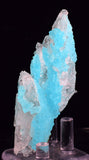 7.9cms NATURAL  SKY BLUE SALAMMONIAC LECONTITE CHILE CRYSTALS MINERAL UB279