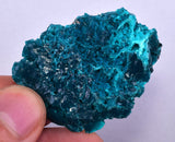 55grs BLUE MALACHITE CHRYSOCOLLA SCULPTURE SCENIC PERU ROUGH DECORATION UB183