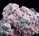 6.2cms RHODOCHROSITE ROSETTE PERU PINK CRYSTALS HUANZALA MINE MINERAL RB561