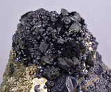 10cms PYRITE CUBIC GALENA BOURNONITE PERU CRYSTALS MINERAL SPECIMEN MB135