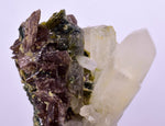 5.1cms PREMIUM EPIDOTE QUARTZ AXINITE CRYSTALS PERU AESTHETIC COLLECTOR CB135
