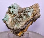5cms ATACAMITE SELENITE DRUZY CHRYSOCOLLA QUARTZ MALACHITE LILY MINE PERU AB161