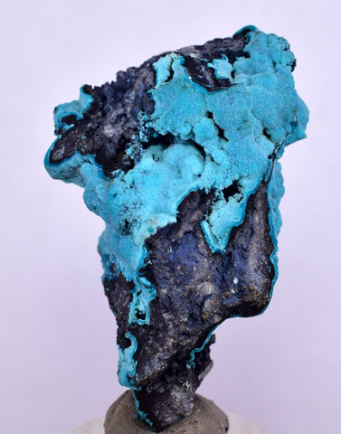 5cms CHRYSOCOLLA BOTRYOIDAL CRYSTALS PERU SPHERES GRAPE TURQUOISE COLOR CB169
