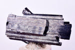 5.5cms HUBNERITE FLOATER QUARTZ CRYSTALS DOUBLY TERMINATED PERU MINERAL MB144