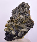 13.2cms PYRRHOTITE MARCASITE PYRITE PERU SHINY CRYSTALS MINERAL SPECIMEN MB137