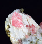 3.2cms RHODOCHROSITE QUARTZ PYRITE CHINA CRYSTAL RHOMBOHEDRAL MINIATURE RB660