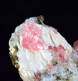 3.2cms RHODOCHROSITE QUARTZ PYRITE CHINA CRYSTAL RHOMBOHEDRAL MINIATURE RB660